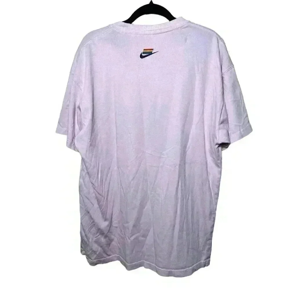 Nike ACG Be True BeTrue Rainbow Pink T-Shirt Size Medium Pride LGBTQ CZ0090-663